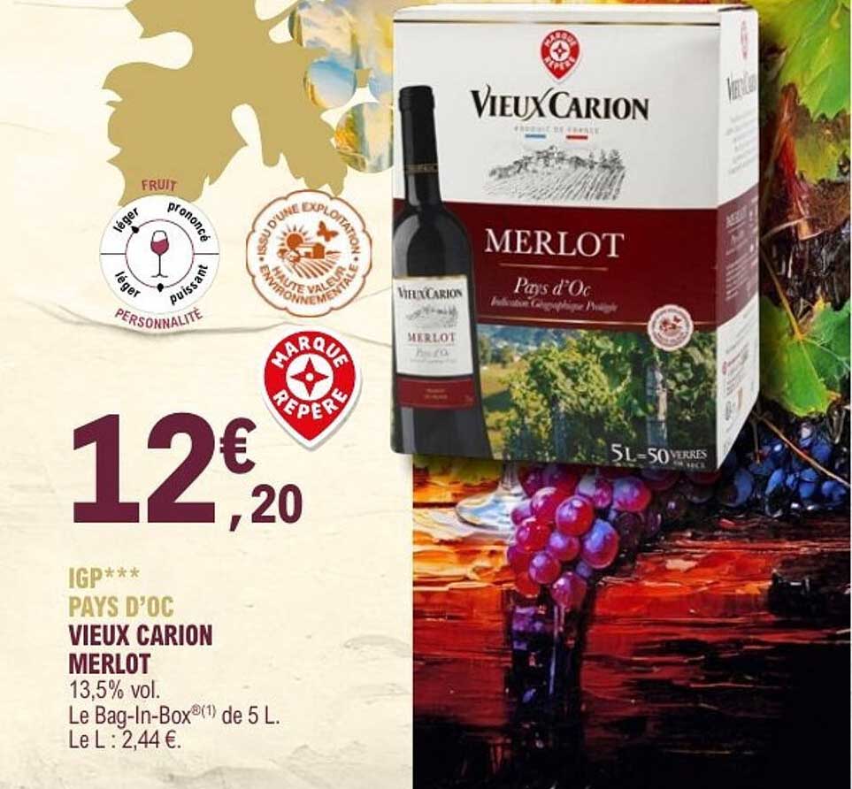 VIEUX CARION MERLOT