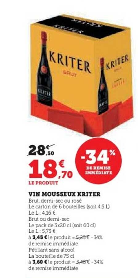 VIN MOUSSEUX KRITER