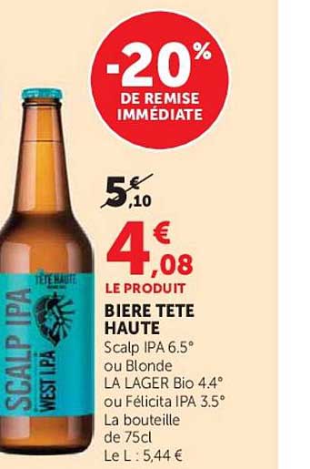 -20% DE REMISE IMMÉDIATE