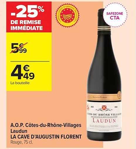 -25% DE REMISE IMMÉDIATE