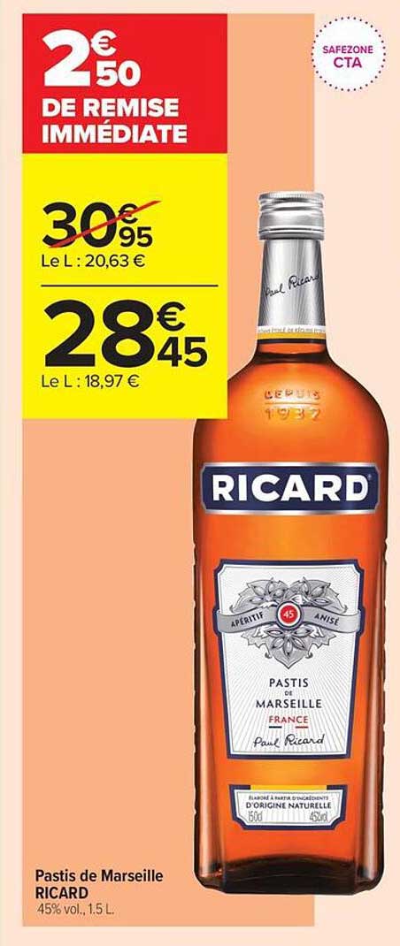 2€50 DE REMISE IMMÉDIATE