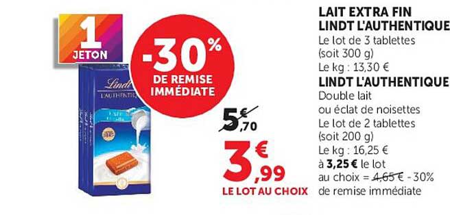 -30% DE REMISE IMMÉDIATE
