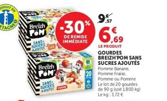 -30% DE REMISE IMMÉDIATE
