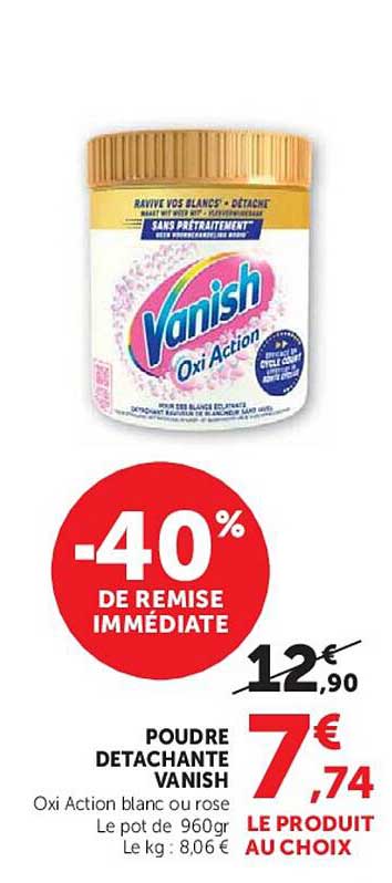 -40% DE REMISE IMMÉDIATE