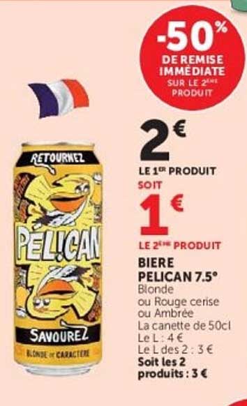 -50% DE REMISE IMMEDIATE SUR LE 2ÈME PRODUIT