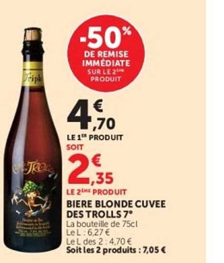 -50% DE REMISE IMMÉDIATE SUR LE 2ème PRODUIT