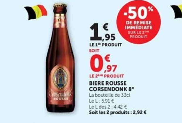 -50% DE REMISE IMMEDIATE SUR LE 2ème PRODUIT