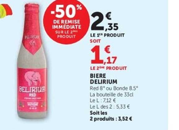 -50% DE REMISE IMMÉDIATE SUR LE 2ème PRODUIT