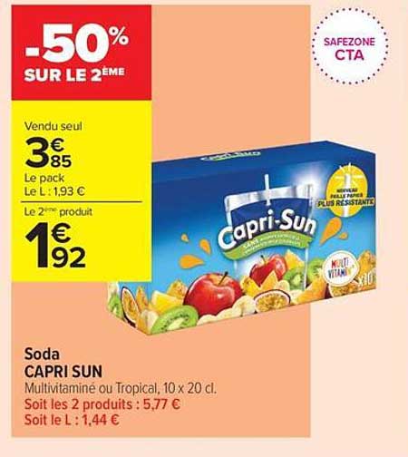 -50% SUR LE 2ème