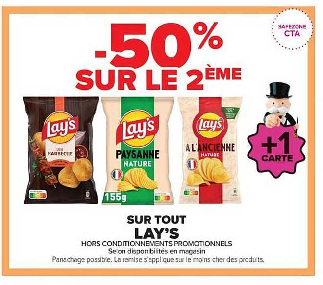 -50% SUR LE 2ÈME