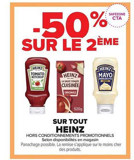 -50% SUR LE 2ÈME