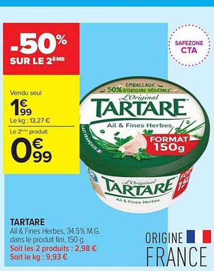 -50% SUR LE 2ÈME