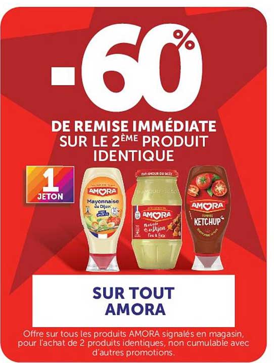 -60% DE REMISE IMMÉDIATE SUR LE 2ÈME PRODUIT IDENTIQUE