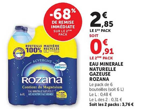 -68% DE REMISE IMMÉDIATE SUR LE 2ÈME PACK
