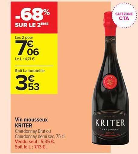 -68% SUR LE 2ÈME