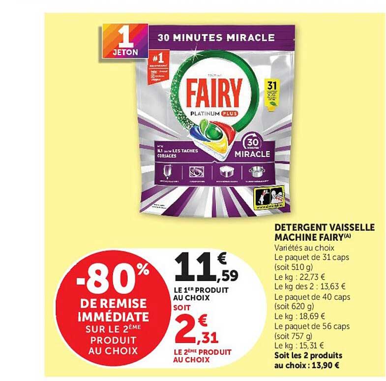 -80% DE REMISE IMMÉDIATE SUR LE 2ÈME PRODUIT AU CHOIX