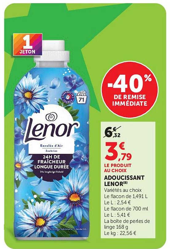 ADOUCISSANT LENOR(B)