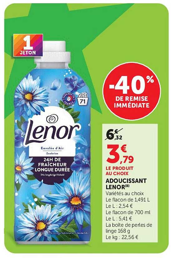 ADOUCISSANT LENOR(B)