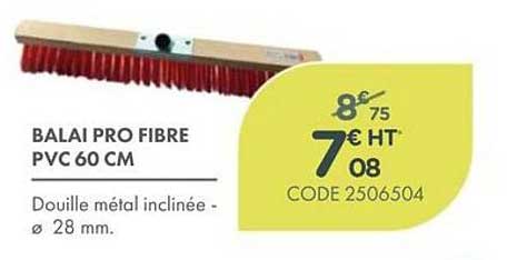 BALAI PRO FIBRE PVC 60 CM