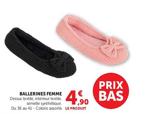 BALLERINES FEMME