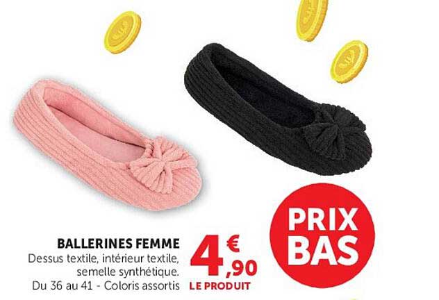BALLERINES FEMME
