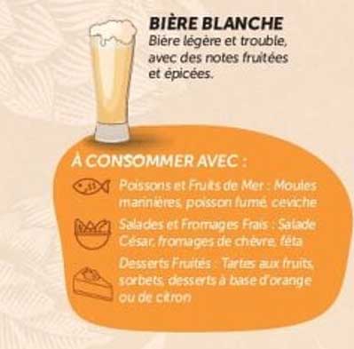 BIÈRE BLANCHE