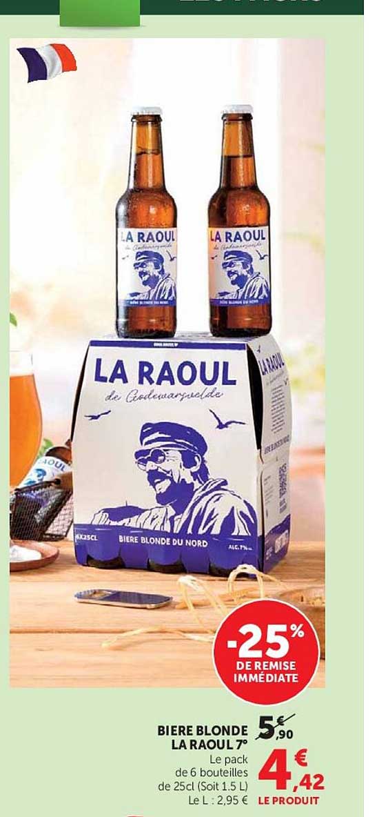 BIERE BLONDE LA RAOUL 7°