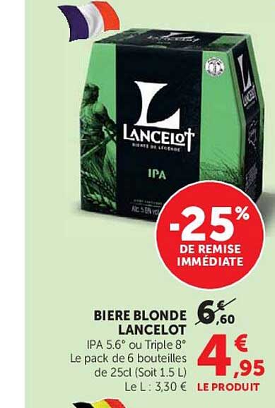BIERE BLONDE LANCELOT