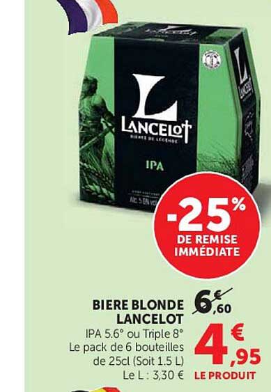 BIERE BLONDE LANCELOT