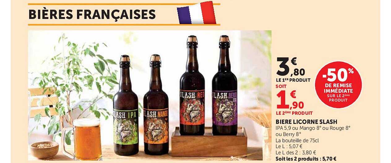 BIÈRES FRANÇAISES