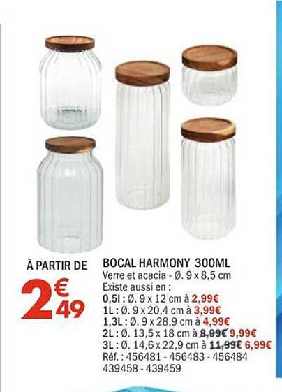 BOCAL HARMONY 300ML