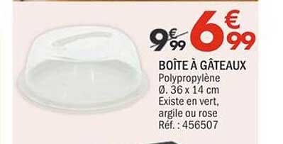BOÎTE À GÂTEAUX