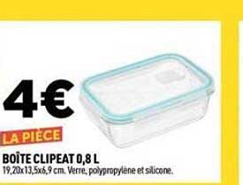 BOITE CLIPEAT 0,8 L