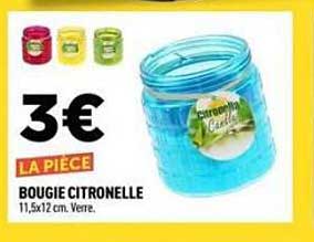 BOUGIE CITRONELLE