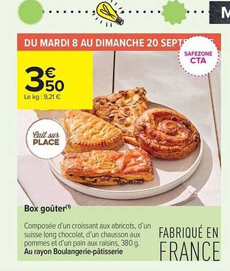 Box goûter