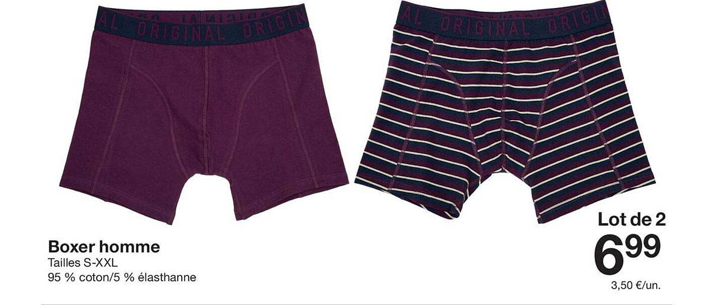 Boxer homme