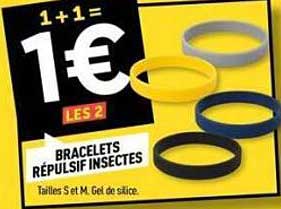 BRACELETS RÉPULSIF INSECTES