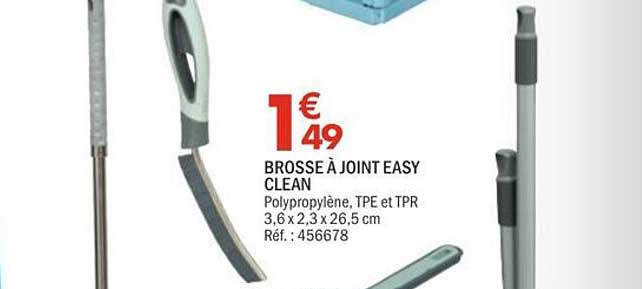 BROSSE À JOINT EASY CLEAN