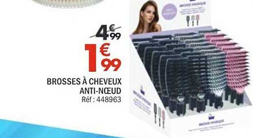 BROSSES À CHEVEUX ANTI-NŒUD