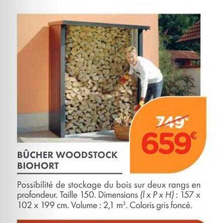 BÛCHER WOODSTOCK BIOHORT