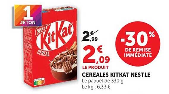 CEREALES KITKAT NESTLE