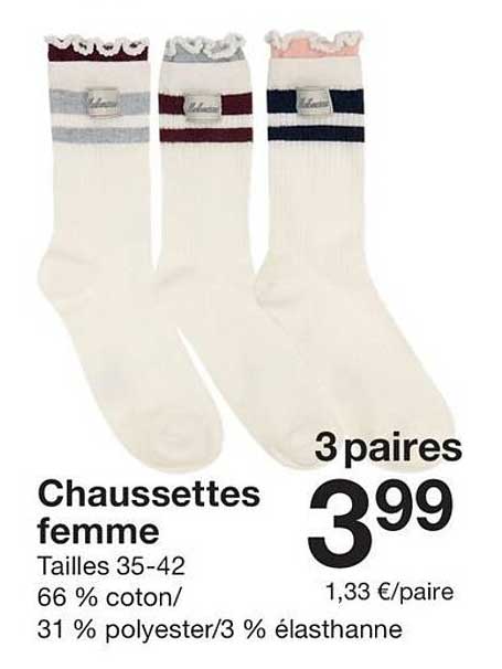 Chaussettes femme