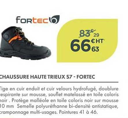 CHAUSSURE HAUTE TRIEUX S7 - FORTEC