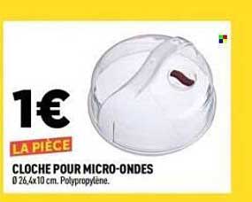 CLOCHE POUR MICRO-ONDES