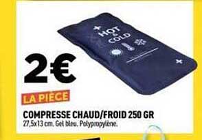 COMPRESSE CHAUD/FROID 250 GR