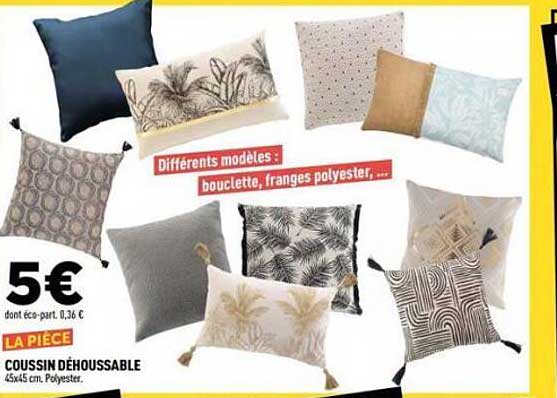 COUSSIN DÉHOUSSABLE