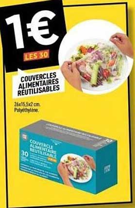 COUVERCLES ALIMENTAIRES REUTILISABLES
