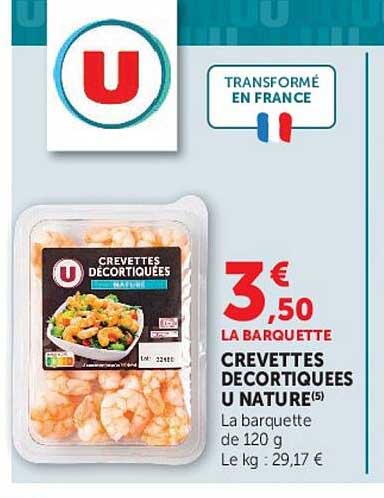 CREVETTES DECORTIQUEES U NATURE(5)