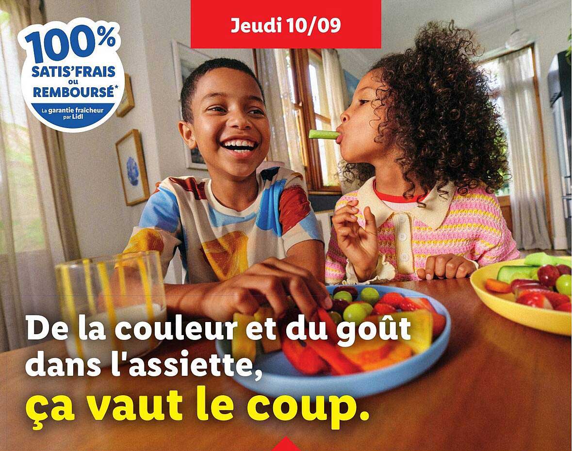 De la couleur et du goût dans l'assiette, ça vaut le coup.