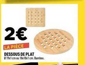 DESSOUS DE PLAT